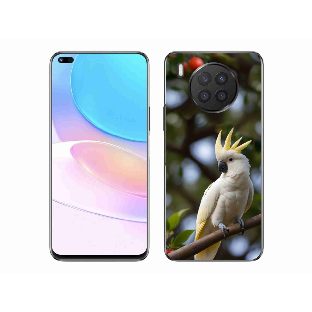 Gelový kryt mmCase na Honor 50 Lite - papoušek kakadu 3