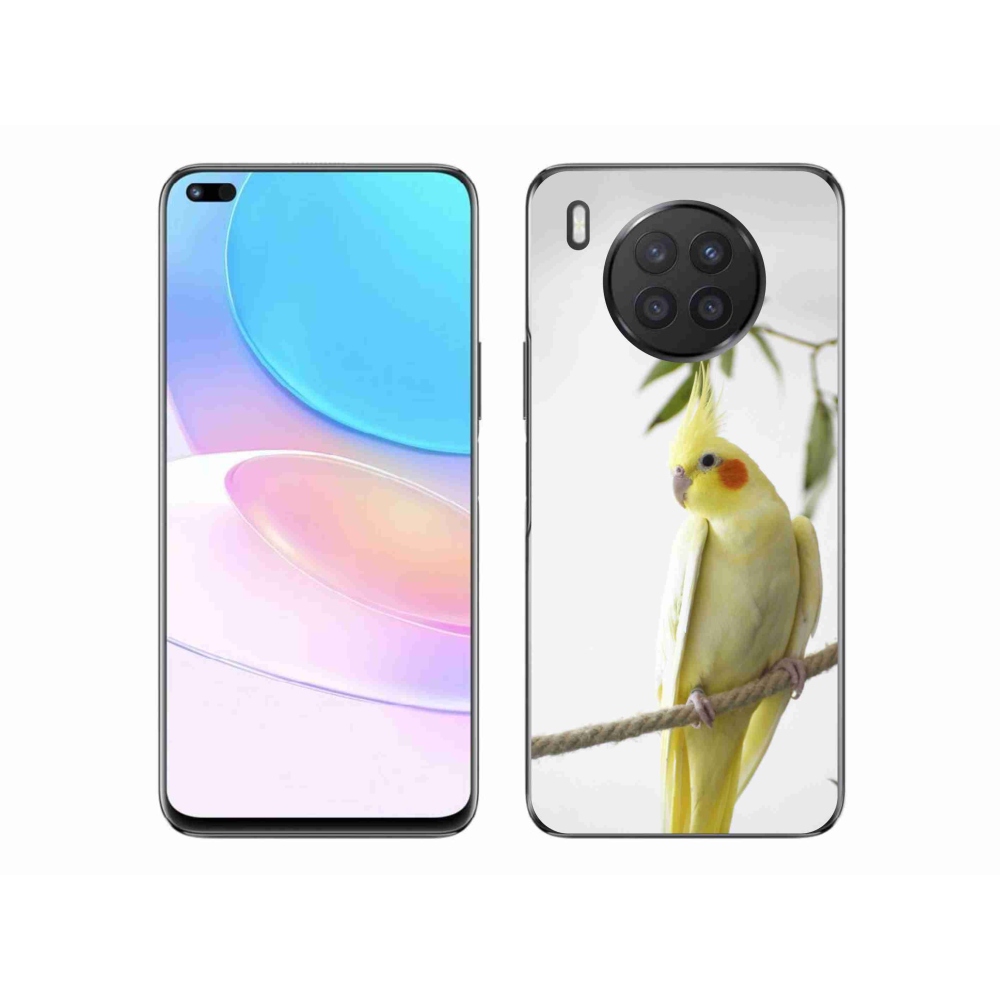 Gelový kryt mmCase na Honor 50 Lite - papoušek korela chocholatá