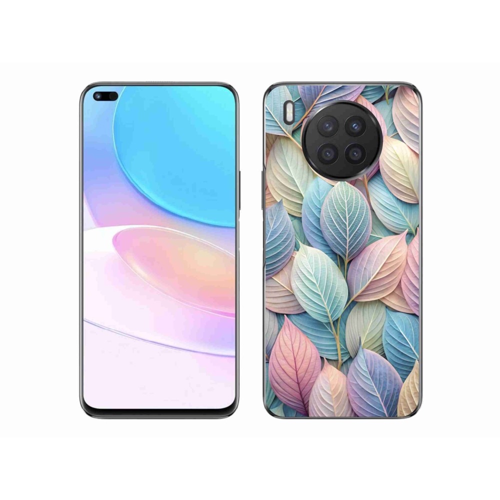 Gelový kryt mmCase na Honor 50 Lite - pastelové listy
