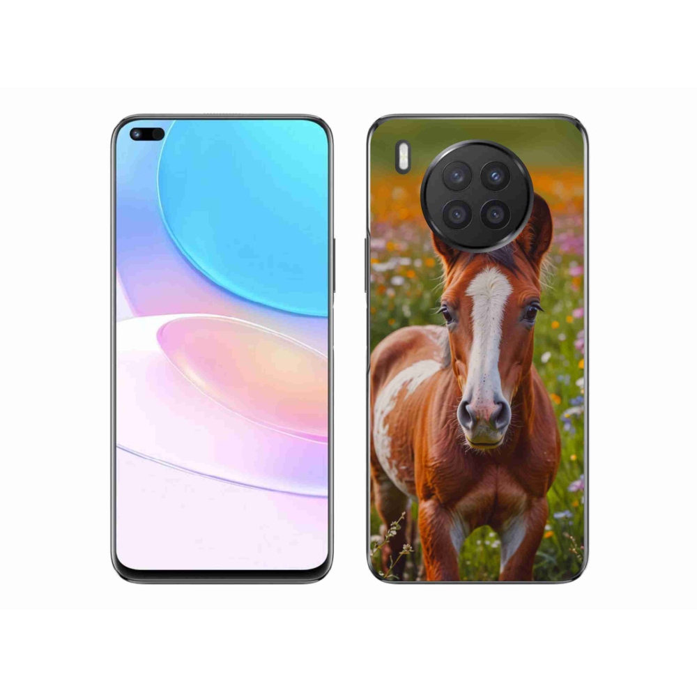 Gelový kryt mmCase na Honor 50 Lite - roztomilé hříbě