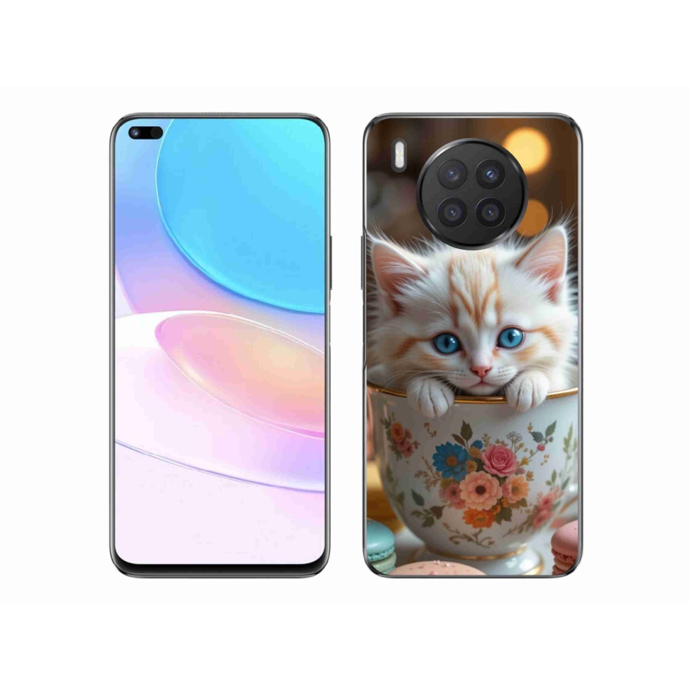 Gelový kryt mmCase na Honor 50 Lite - roztomilé kotě 6