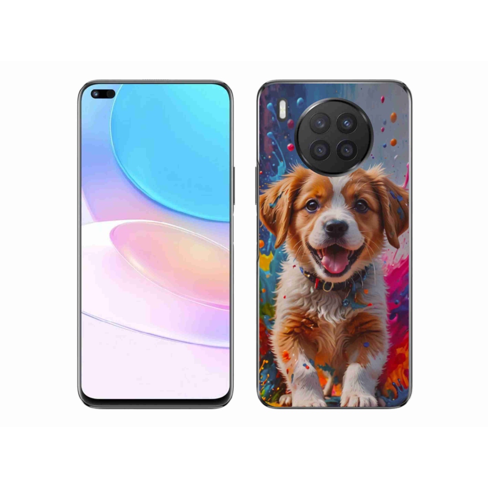 Gelový kryt mmCase na Honor 50 Lite - roztomilé štěně 3