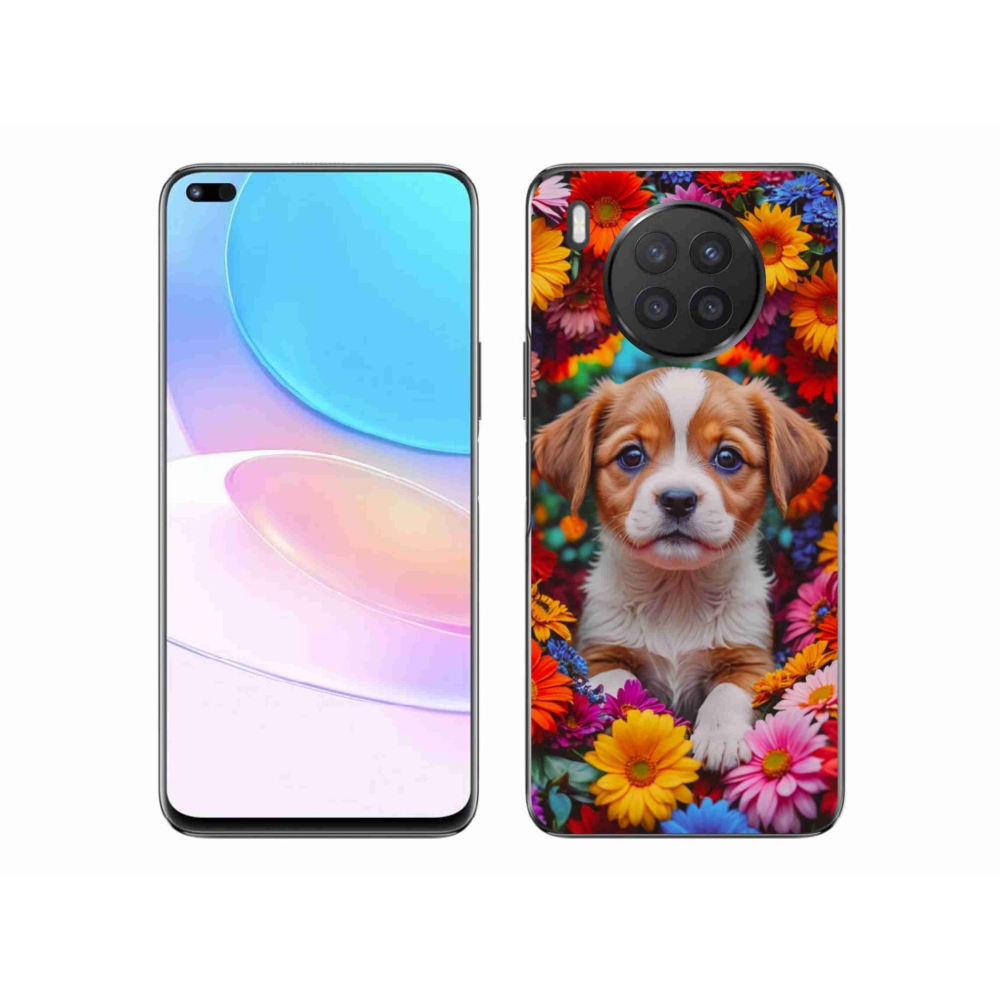 Gelový kryt mmCase na Honor 50 Lite - roztomilé štěně