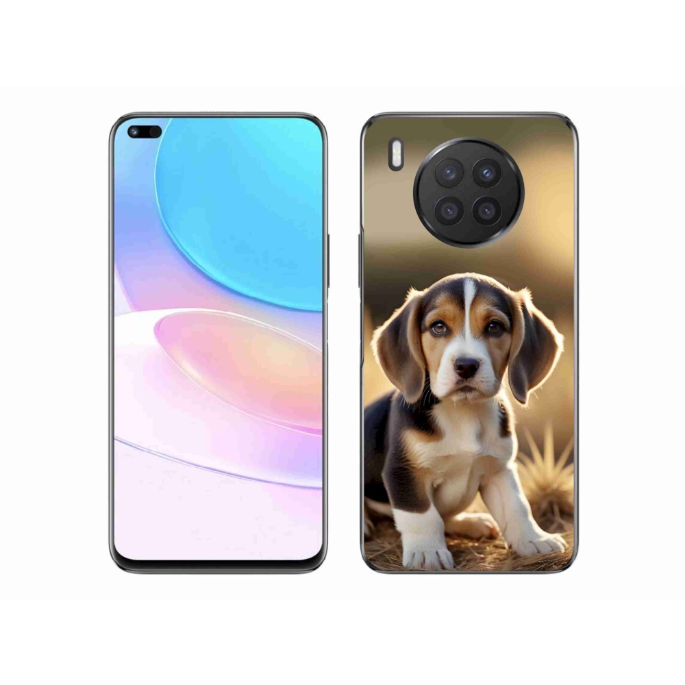 Gelový kryt mmCase na Honor 50 Lite - roztomilý bígl
