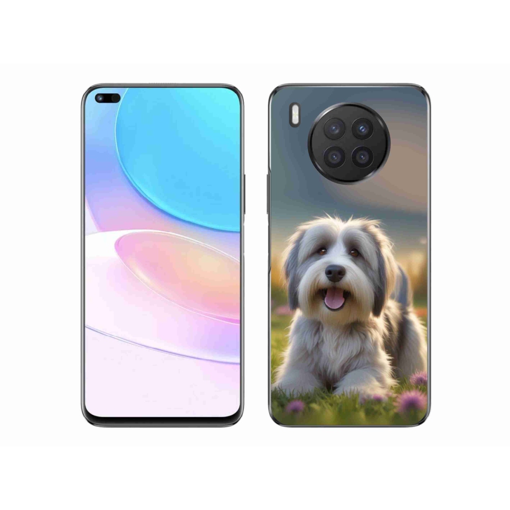 Gelový kryt mmCase na Honor 50 Lite - roztomilý havanský psík