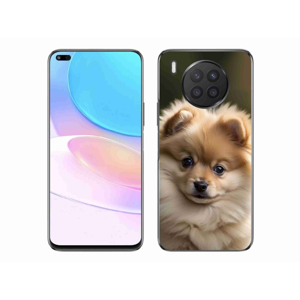Gelový kryt mmCase na Honor 50 Lite - roztomilý pomeranian 2