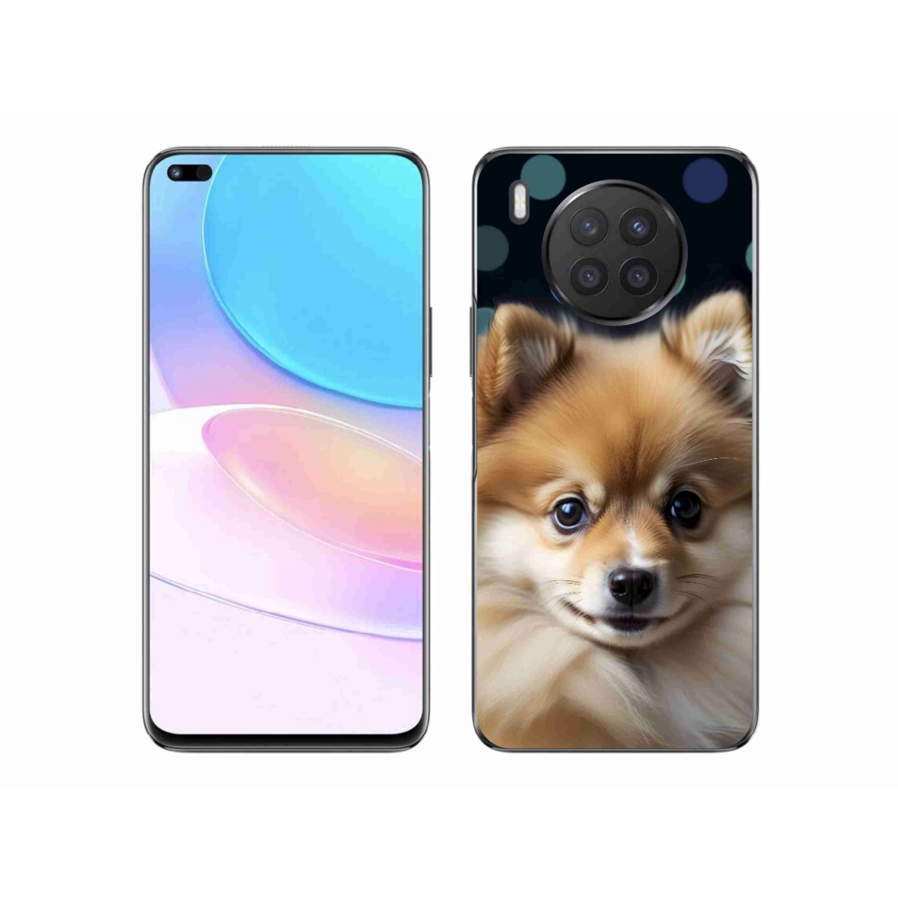 Gelový kryt mmCase na Honor 50 Lite - roztomilý pomeranian