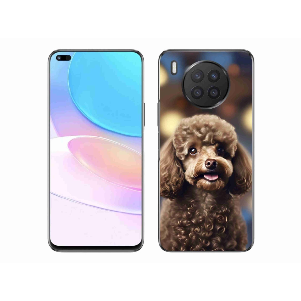 Gelový kryt mmCase na Honor 50 Lite - roztomilý pudl