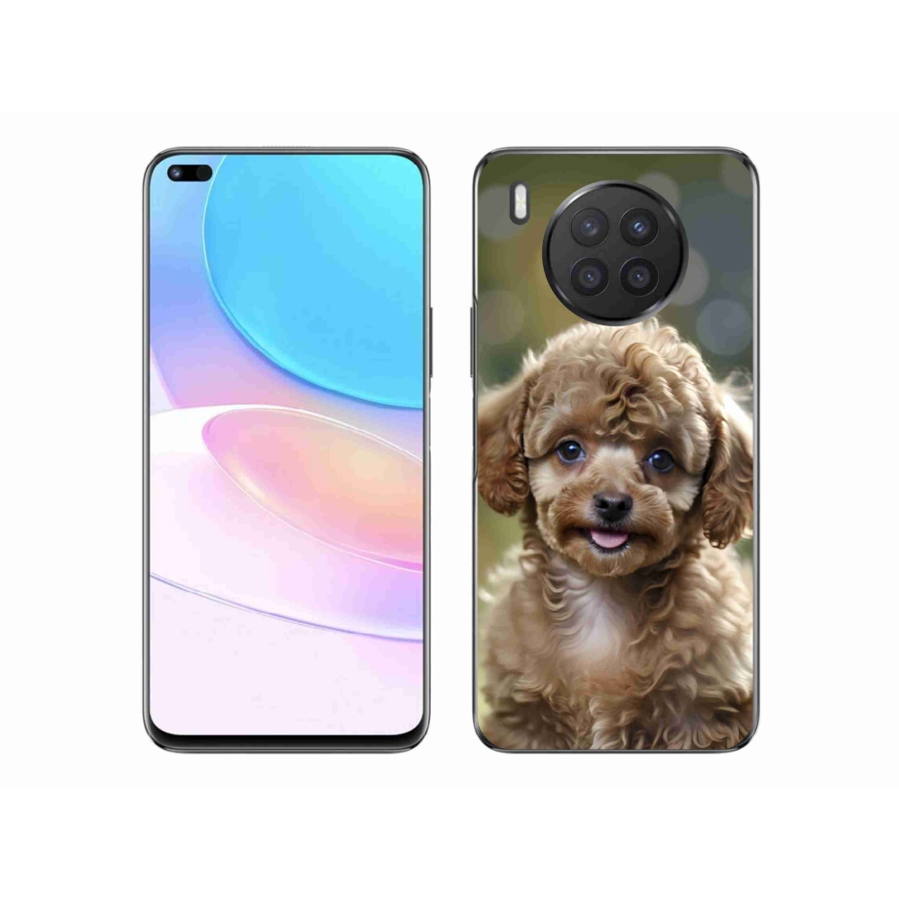 Gelový kryt mmCase na Honor 50 Lite - roztomilý pudl