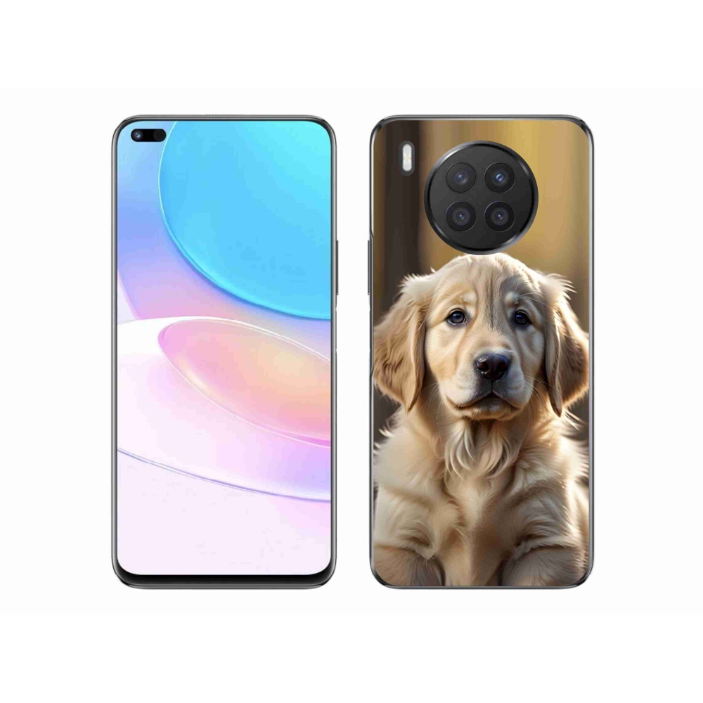 Gelový kryt mmCase na Honor 50 Lite - roztomilý zlatý retrívr