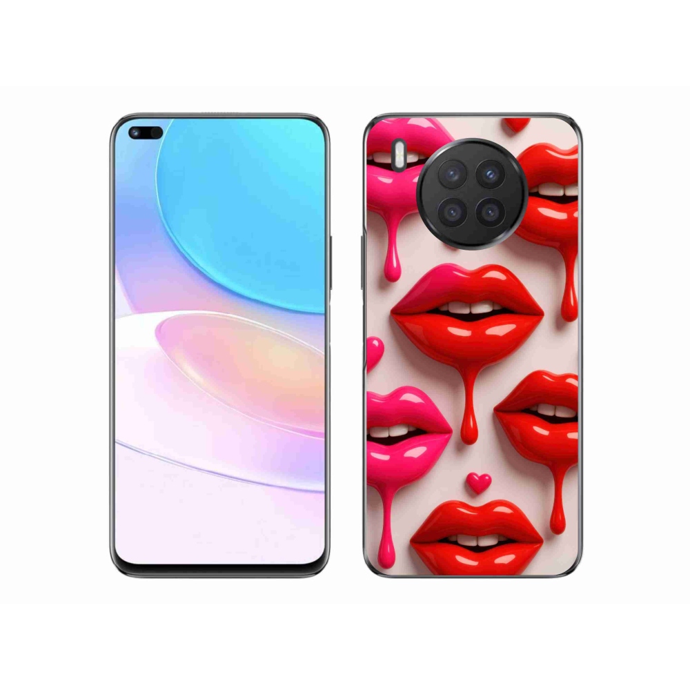 Gelový kryt mmCase na Honor 50 Lite - rty 2