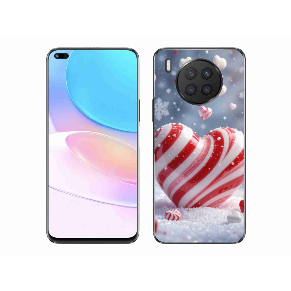 Gelový kryt mmCase na Honor 50 Lite - sladké srdce
