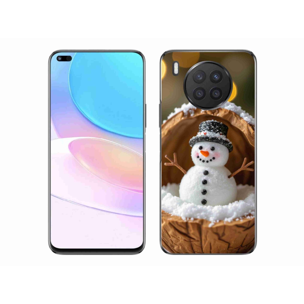 Gelový kryt mmCase na Honor 50 Lite - sněhulák 4