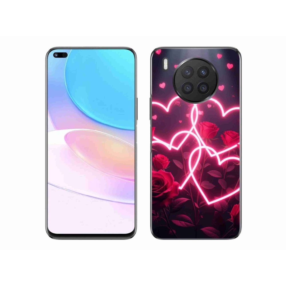 Gelový kryt mmCase na Honor 50 Lite - srdce lásky