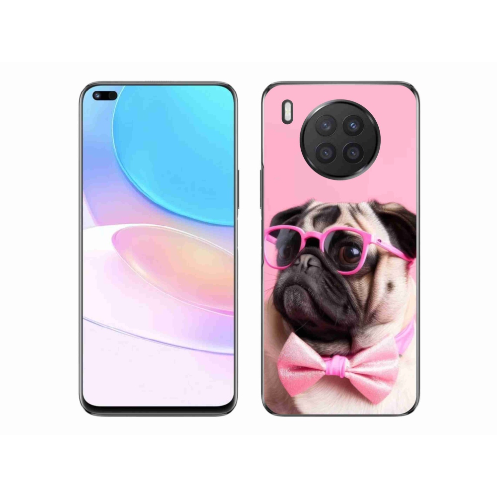 Gelový kryt mmCase na Honor 50 Lite - stylový mops