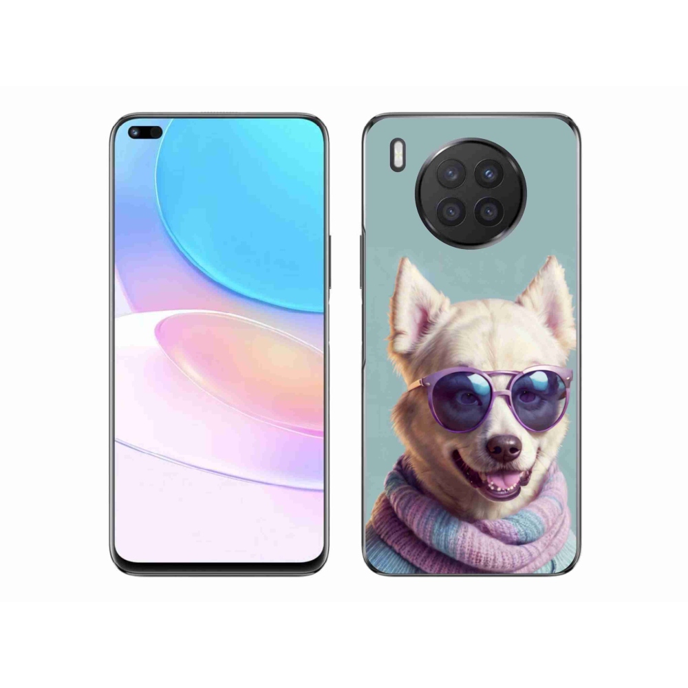 Gelový kryt mmCase na Honor 50 Lite - stylový německý špic