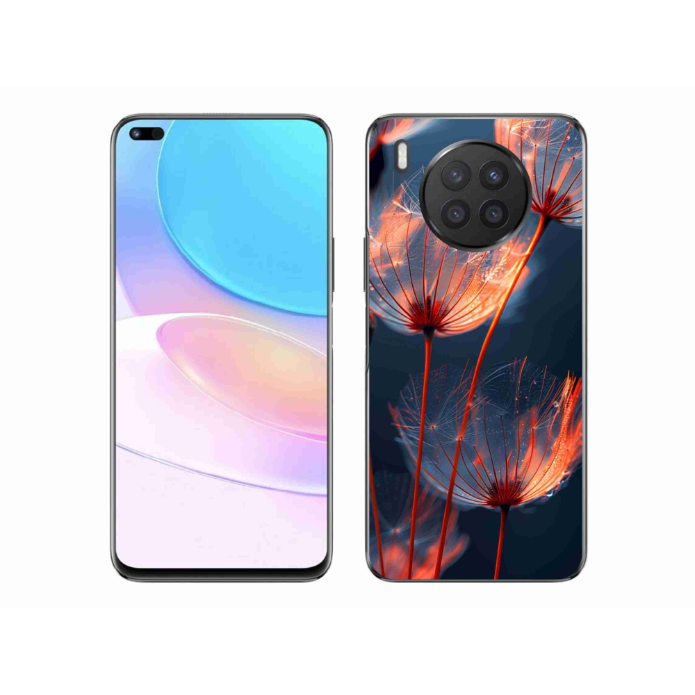 Gelový kryt mmCase na Honor 50 Lite - světélkující chmýří