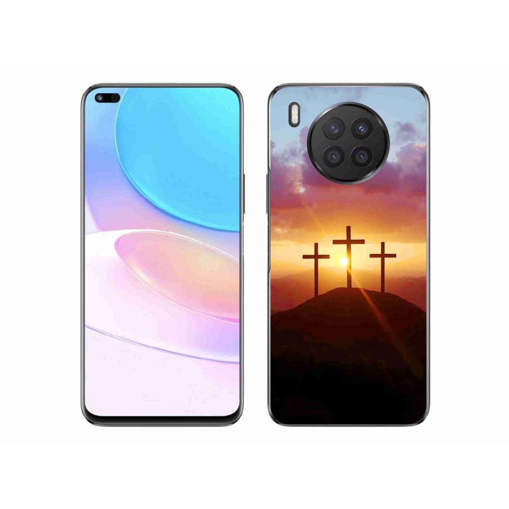 Gelový kryt mmCase na Honor 50 Lite - tři kříže