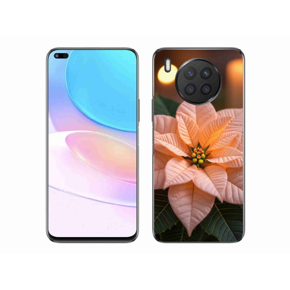 Gelový kryt mmCase na Honor 50 Lite - vánoční hvězda