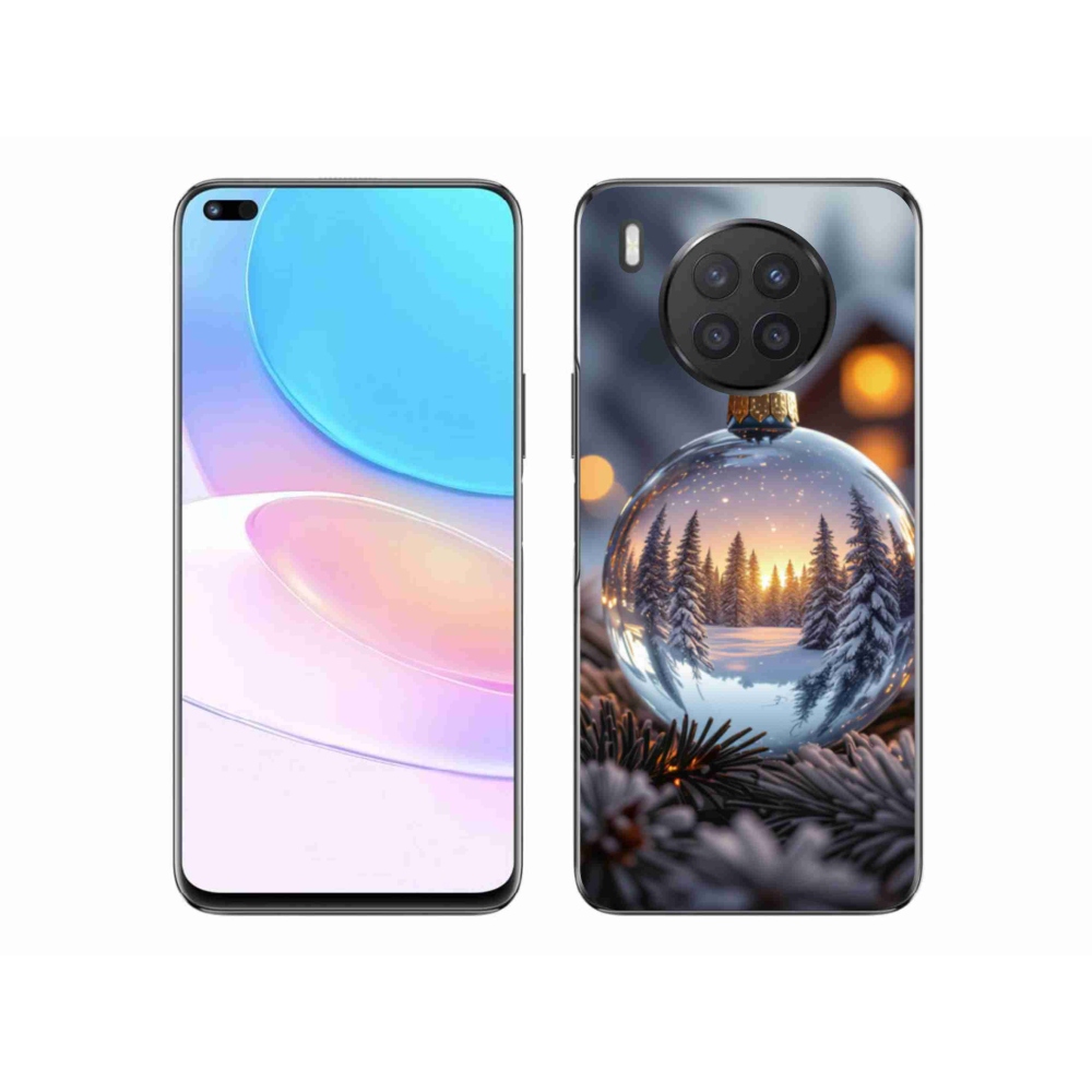 Gelový kryt mmCase na Honor 50 Lite - vánoční ozdoba