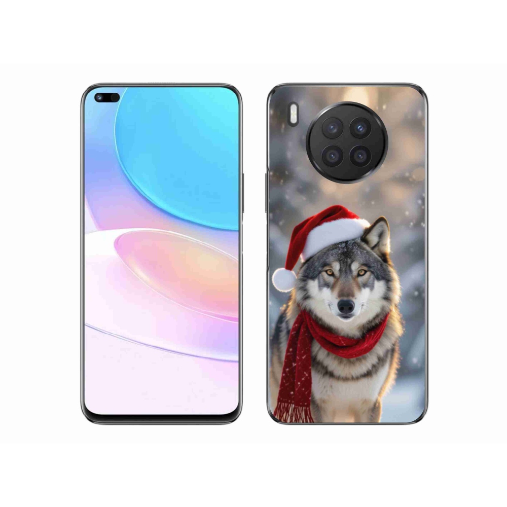 Gelový kryt mmCase na Honor 50 Lite - vánoční vlk