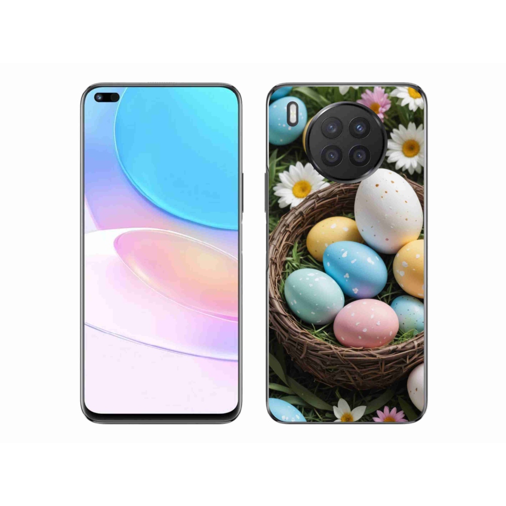Gelový kryt mmCase na Honor 50 Lite - velikonoční vajíčka 2