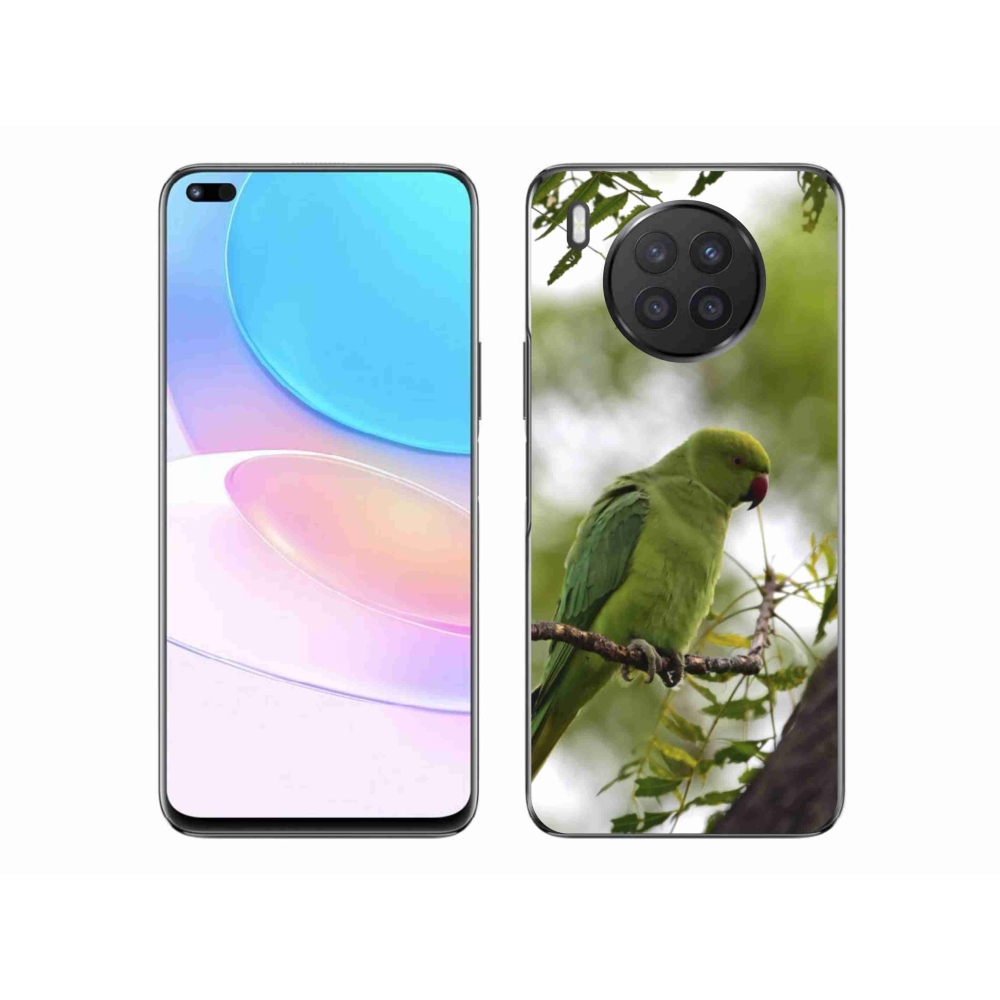 Gelový kryt mmCase na Honor 50 Lite - zelený papoušek