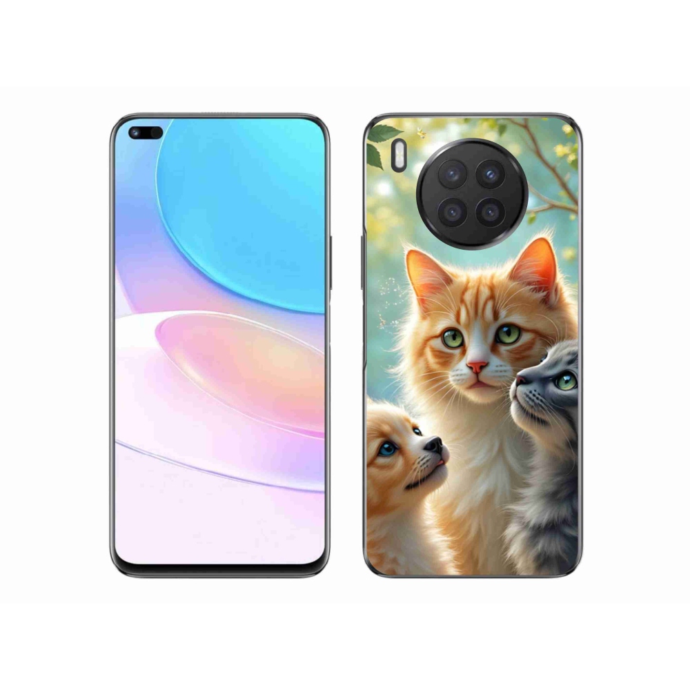 Gelový kryt mmCase na Honor 50 Lite - zvířecí přátelství 2