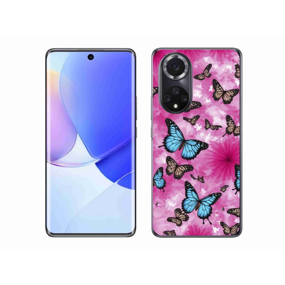 Gelový kryt mmCase na Honor 50 - motýlí zahrada