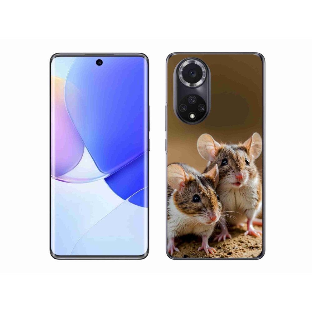Gelový kryt mmCase na Honor 50 - myší duo