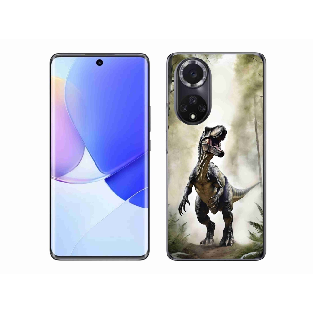 Gelový kryt mmCase na Honor 50 - naštvaný T-Rex