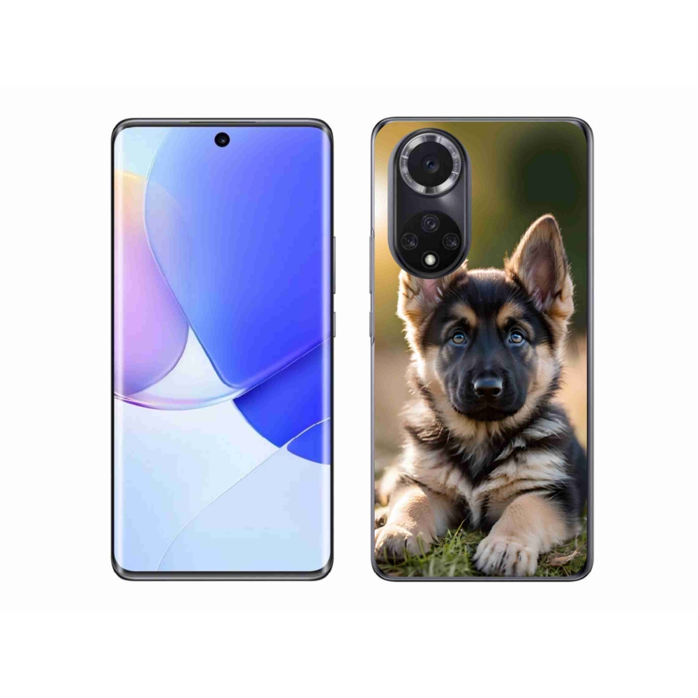 Gelový kryt mmCase na Honor 50 - německý ovčák v přírodě