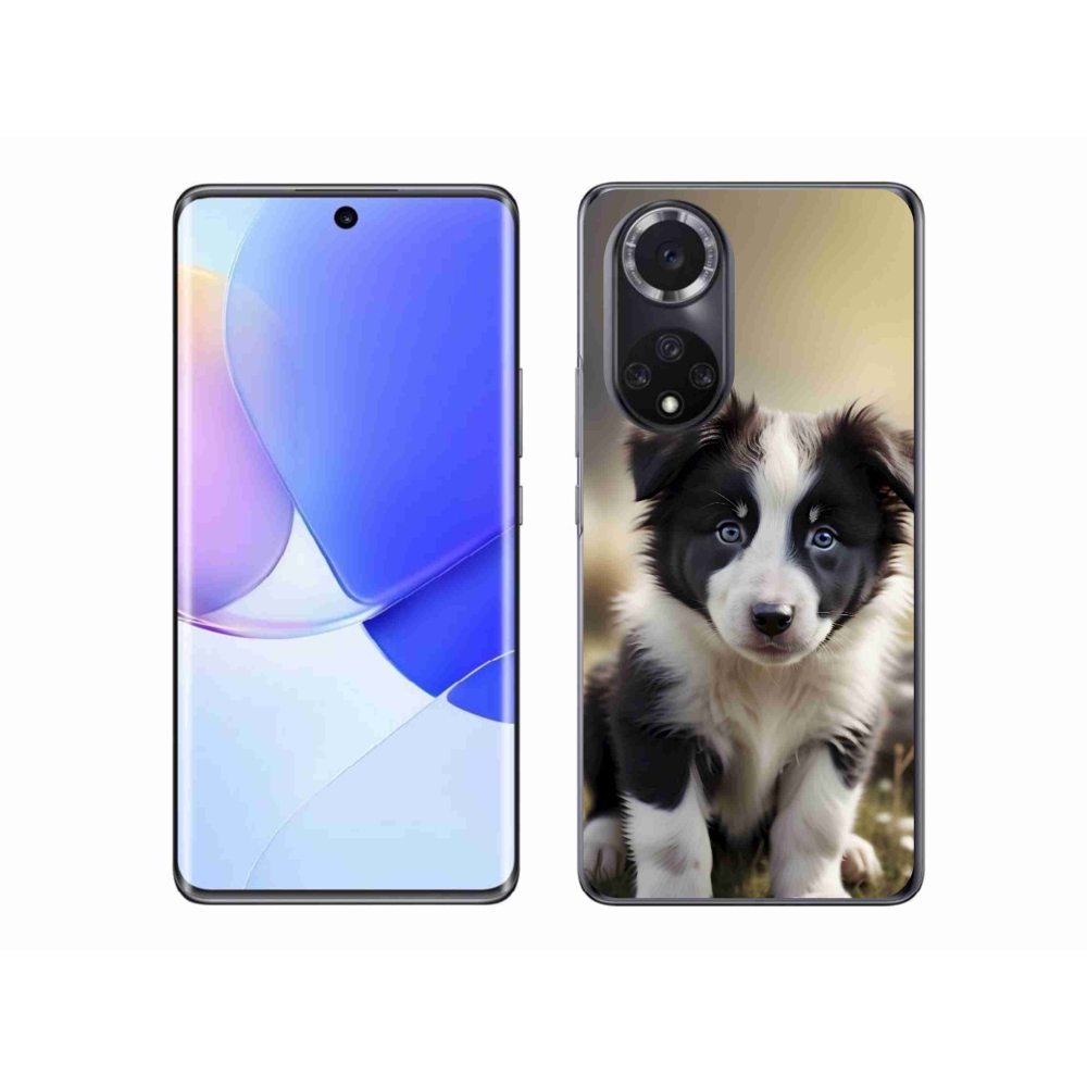 Gelový kryt mmCase na Honor 50 - roztomilá border kolie