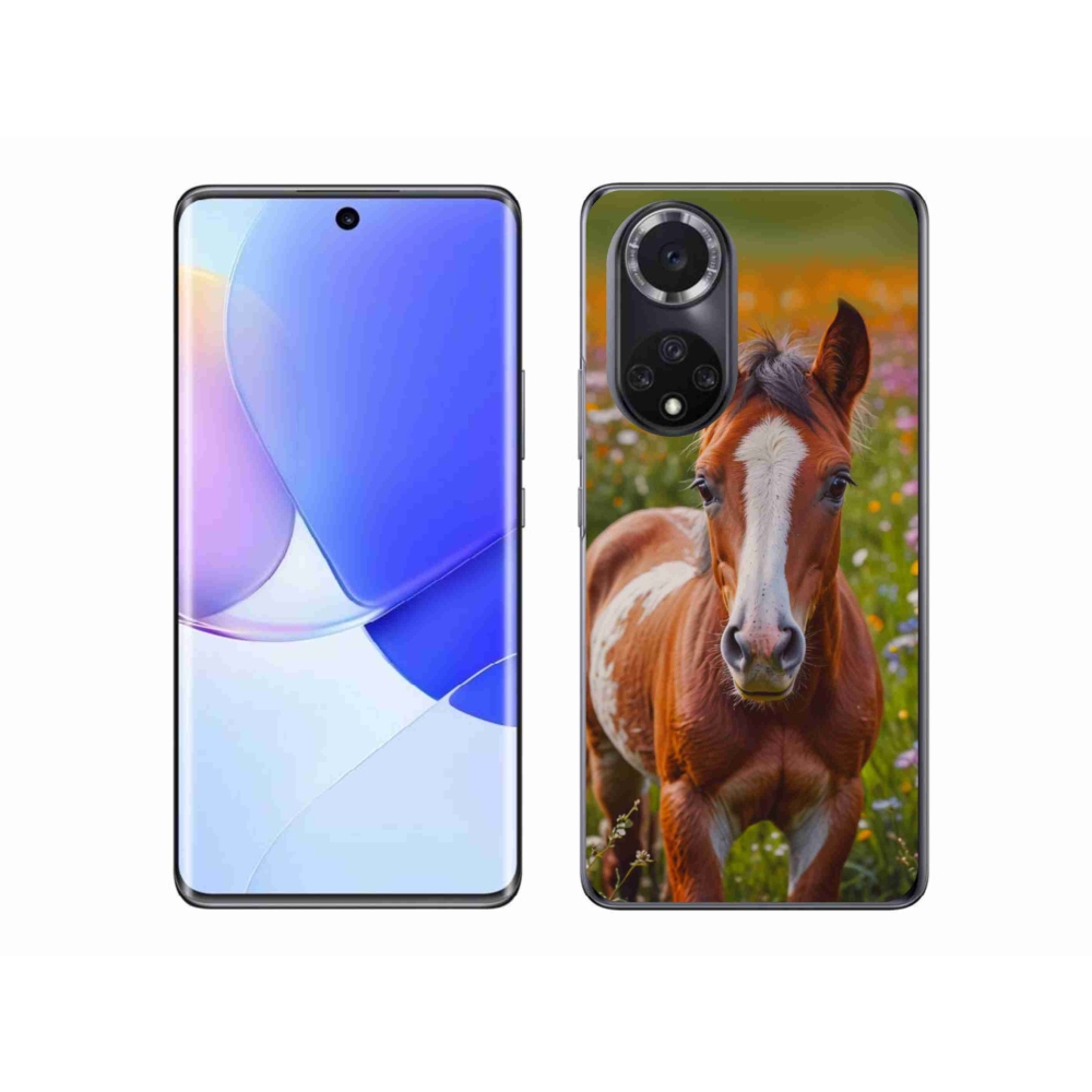 Gelový kryt mmCase na Honor 50 - roztomilé hříbě