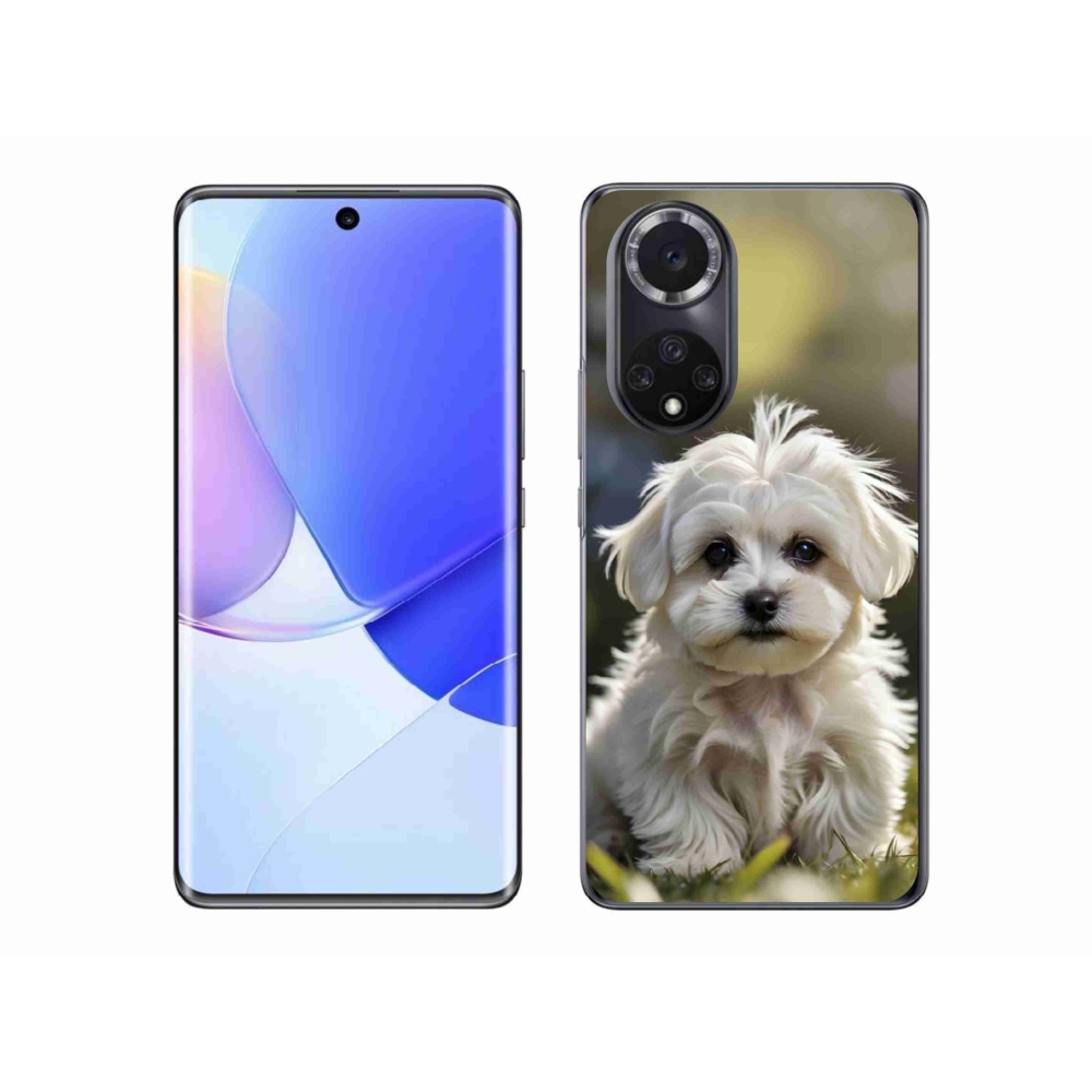 Gelový kryt mmCase na Honor 50 - roztomilý maltézský psík