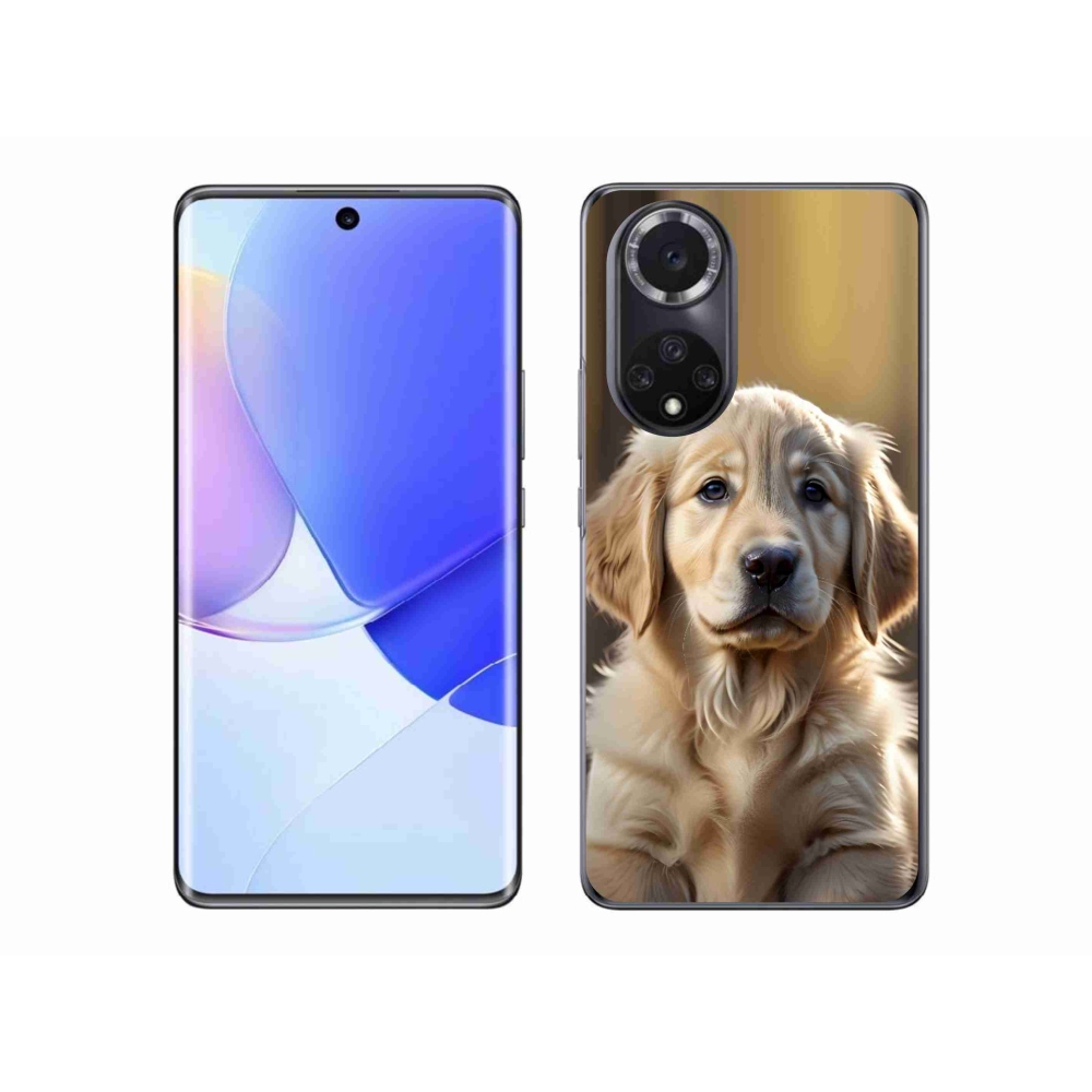 Gelový kryt mmCase na Honor 50 - roztomilý zlatý retrívr