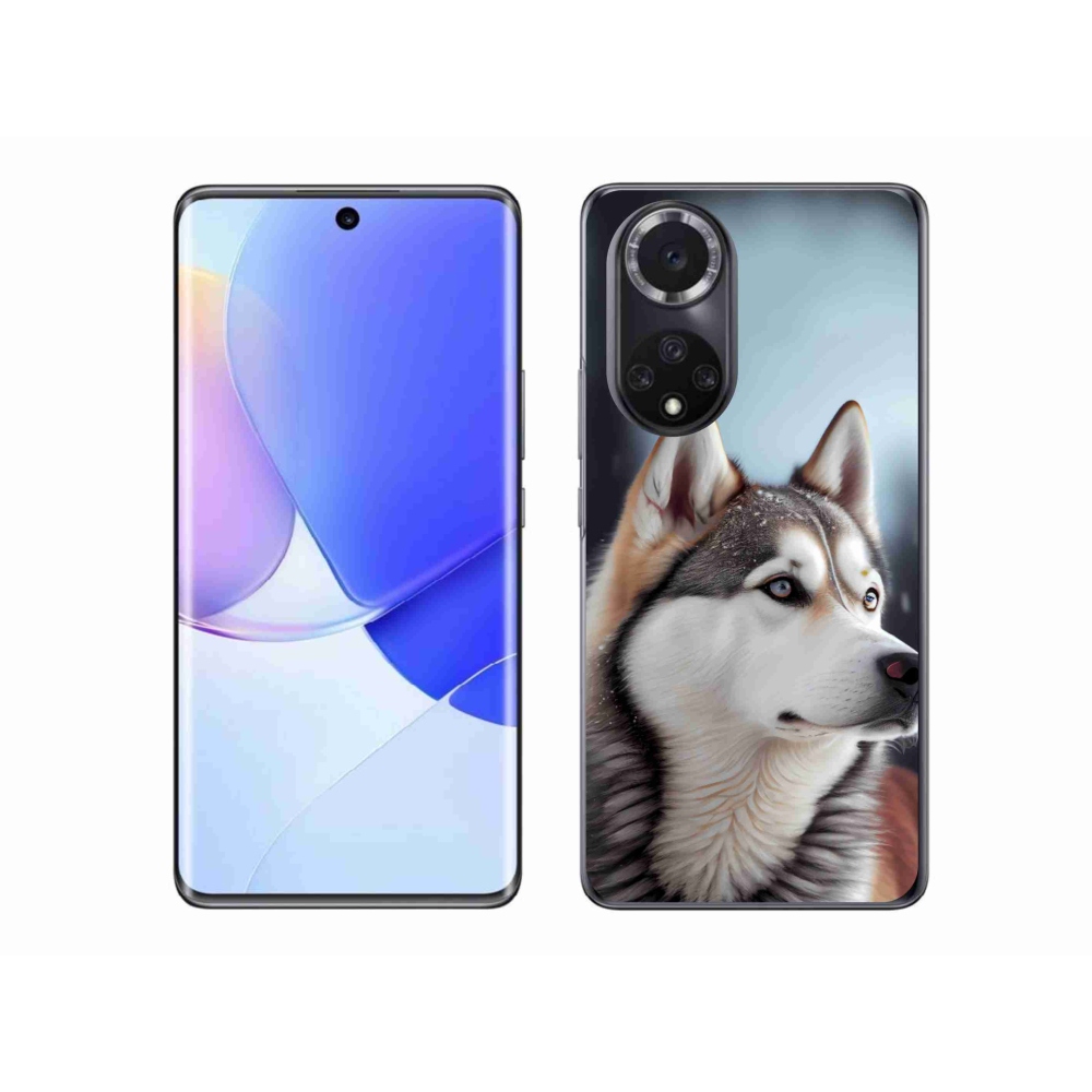 Gelový kryt mmCase na Honor 50 - sibiřský husky