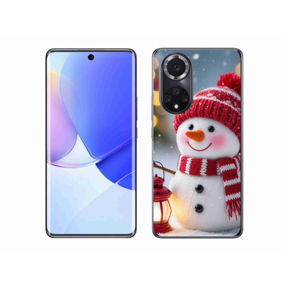 Gelový kryt mmCase na Honor 50 - sněhulák 2