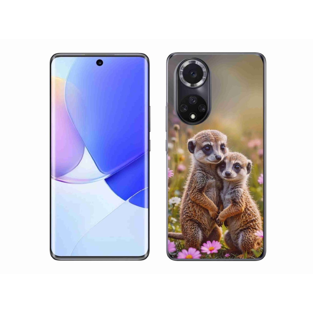 Gelový kryt mmCase na Honor 50 - surikatí duo