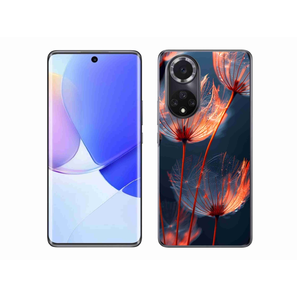 Gelový kryt mmCase na Honor 50 - světélkující chmýří