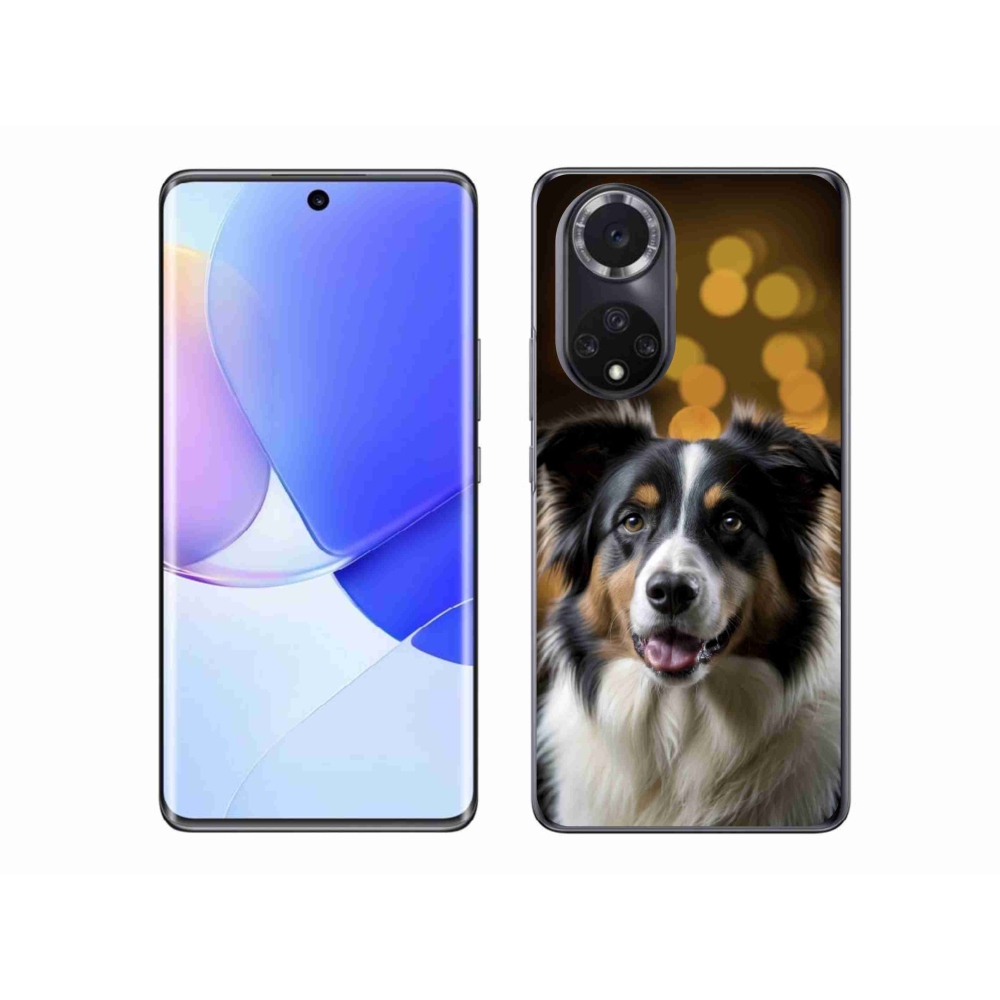 Gelový kryt mmCase na Honor 50 - usměvavý australský ovčák