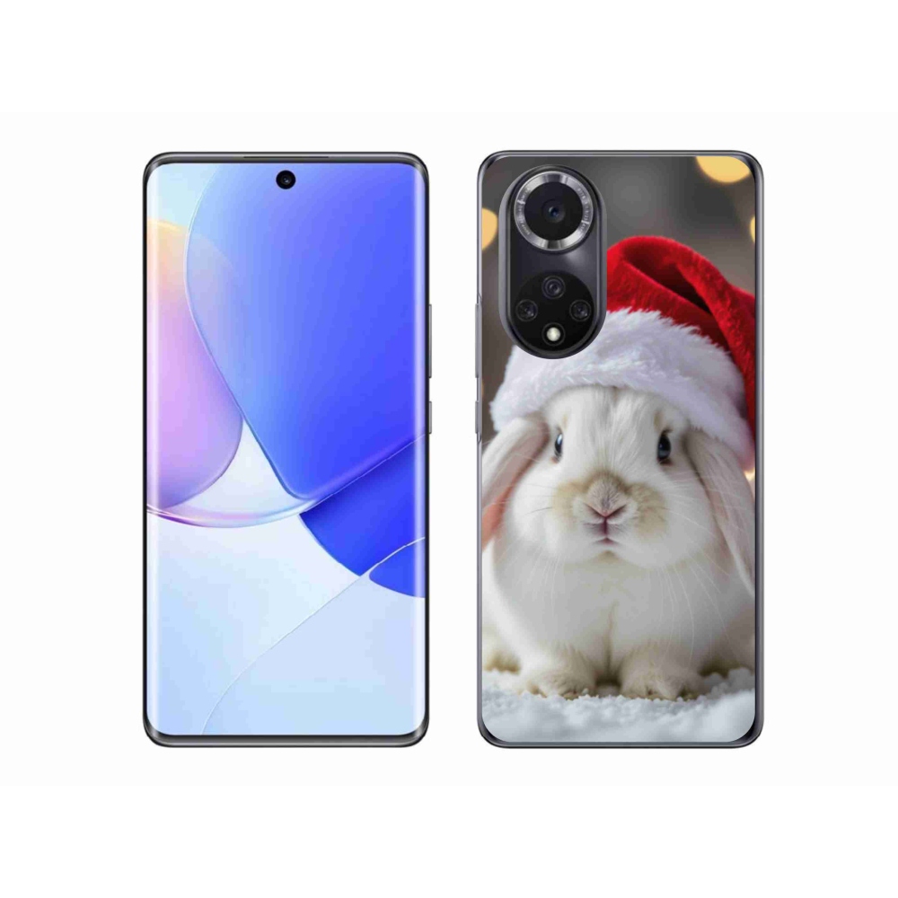 Gelový kryt mmCase na Honor 50 - vánoční králík