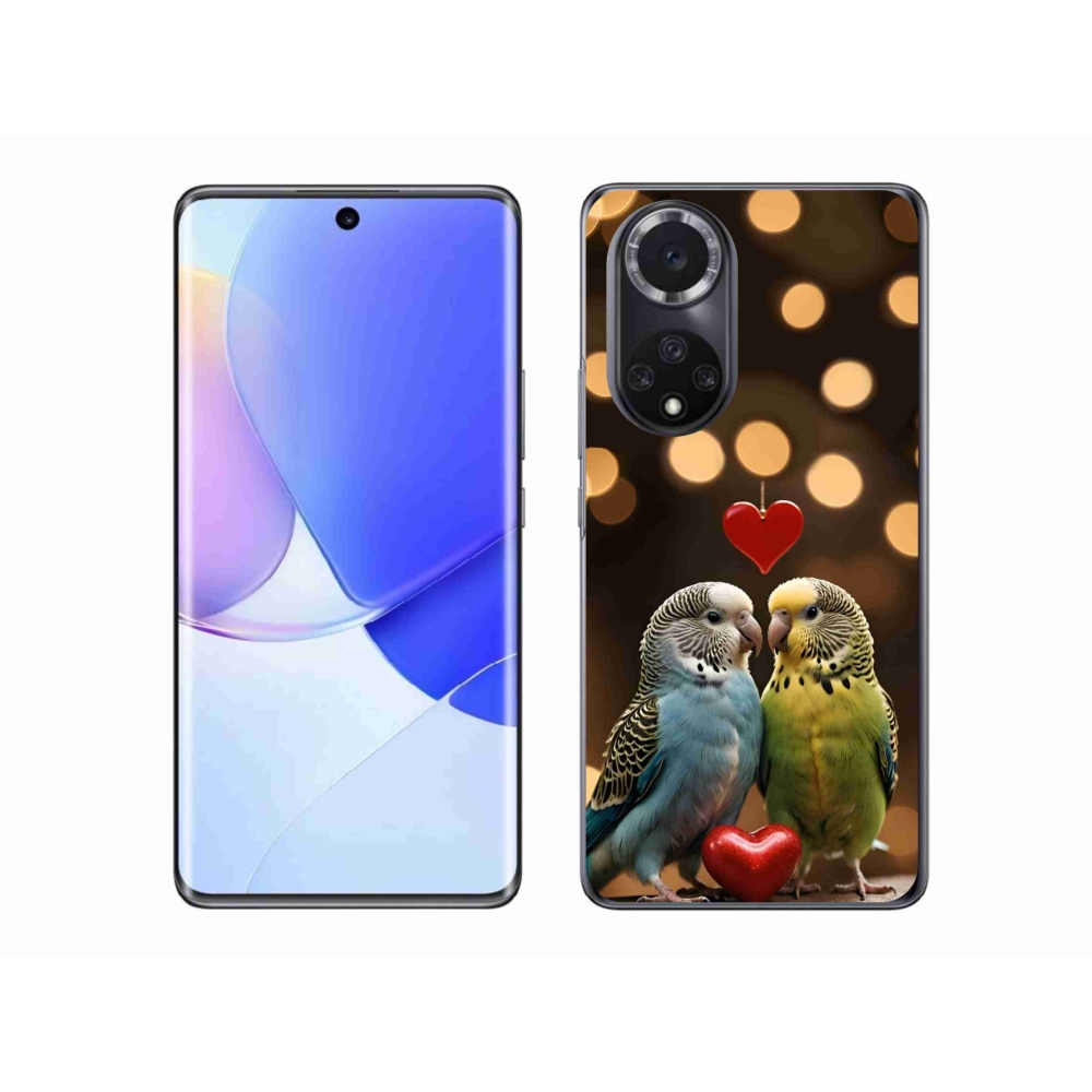 Gelový kryt mmCase na Honor 50 - zamilovaní papoušci