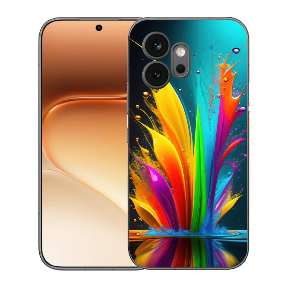 Gelový kryt mmCase na Honor 600 - abstraktní motiv 1