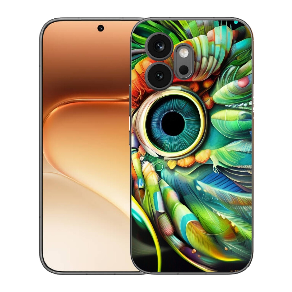 Gelový kryt mmCase na Honor 600 - abstraktní motiv 18