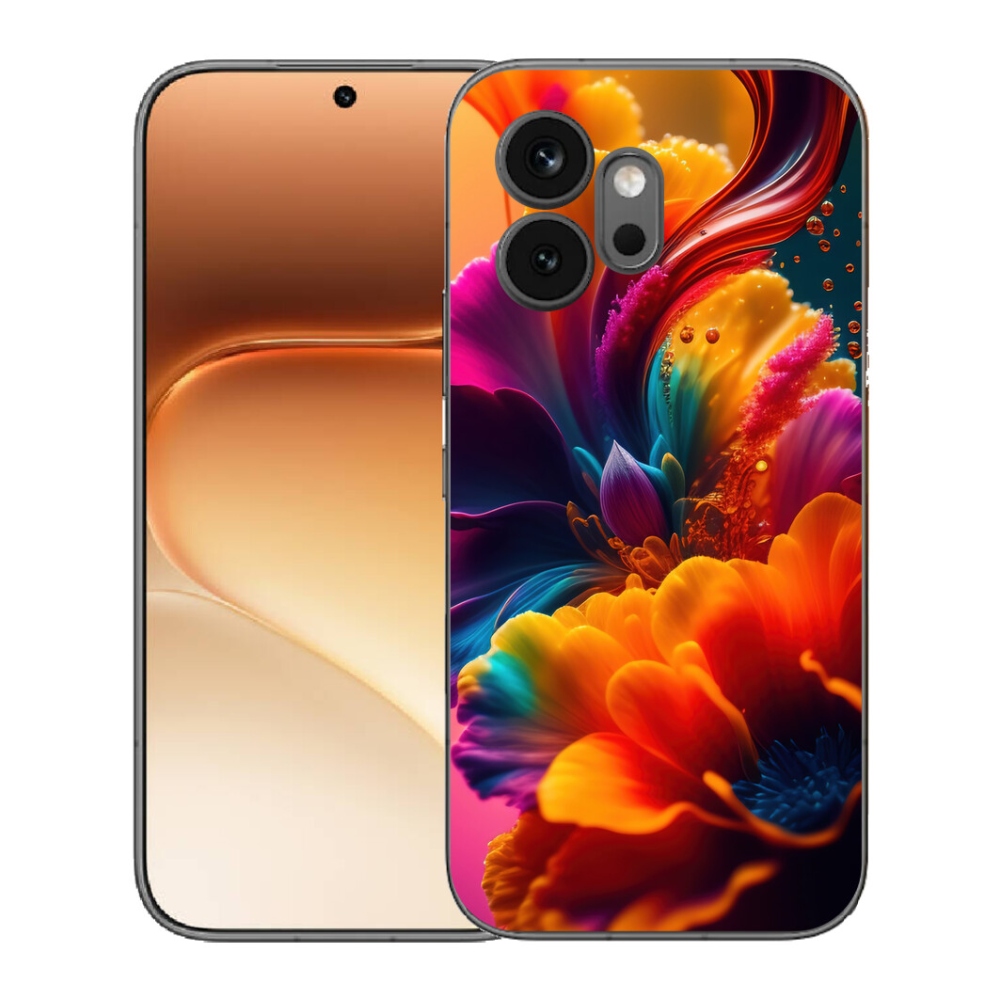 Gelový kryt mmCase na Honor 600 - abstraktní motiv 2