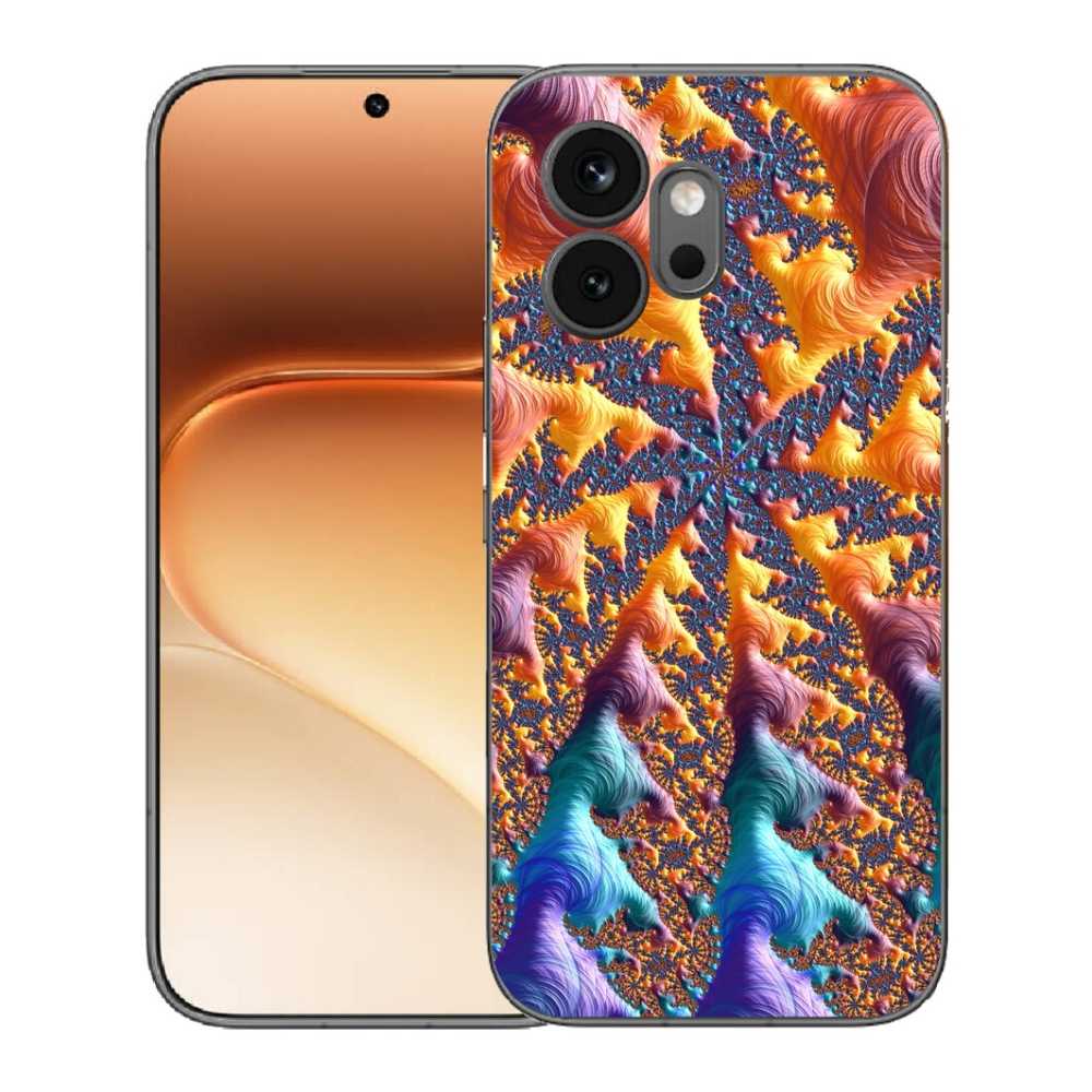 Gelový kryt mmCase na Honor 600 - abstraktní motiv 23