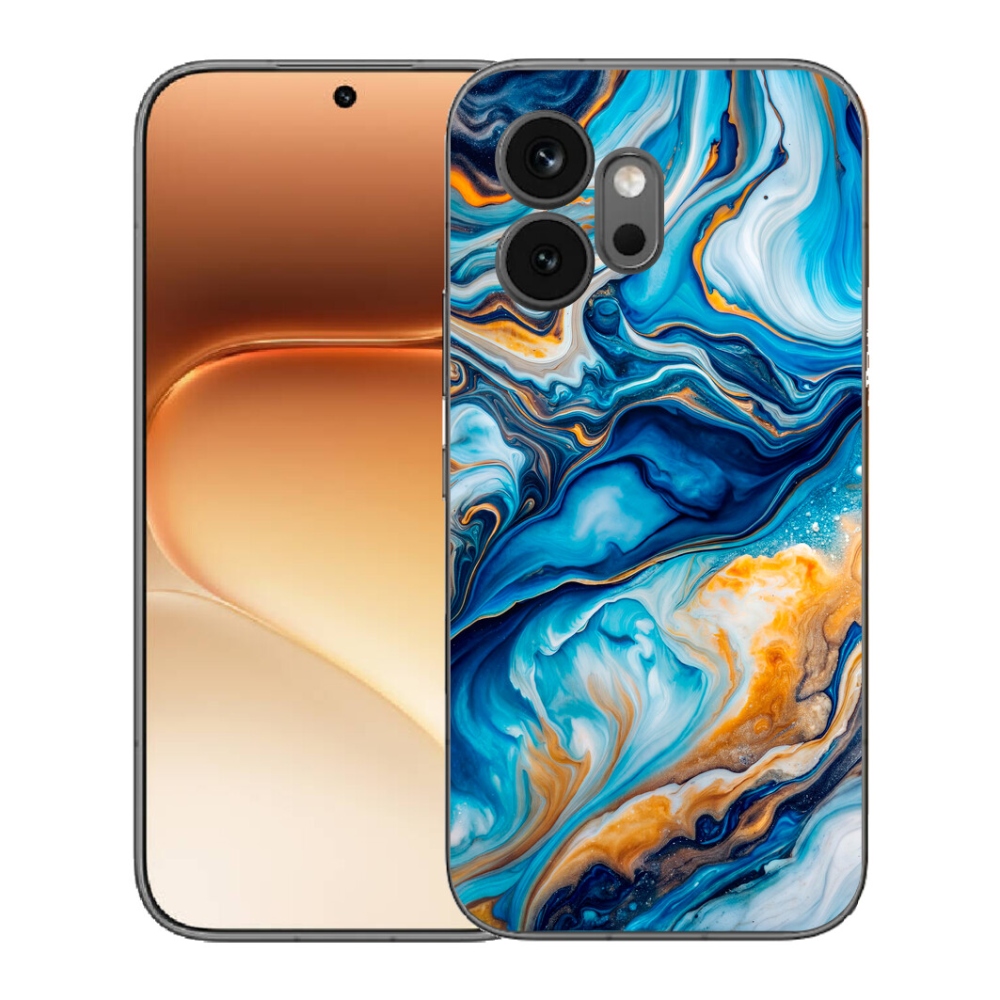 Gelový kryt mmCase na Honor 600 - abstraktní motiv 34