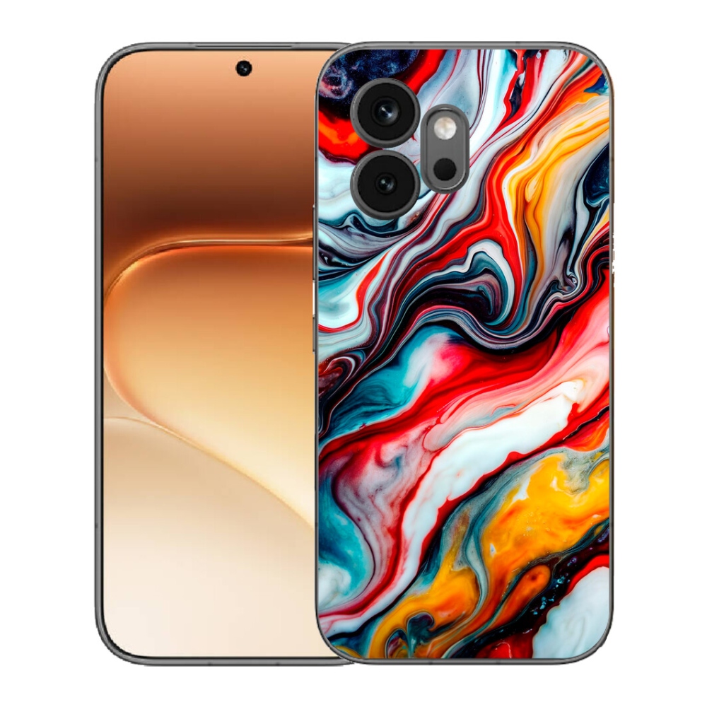 Gelový kryt mmCase na Honor 600 - abstraktní motiv 35