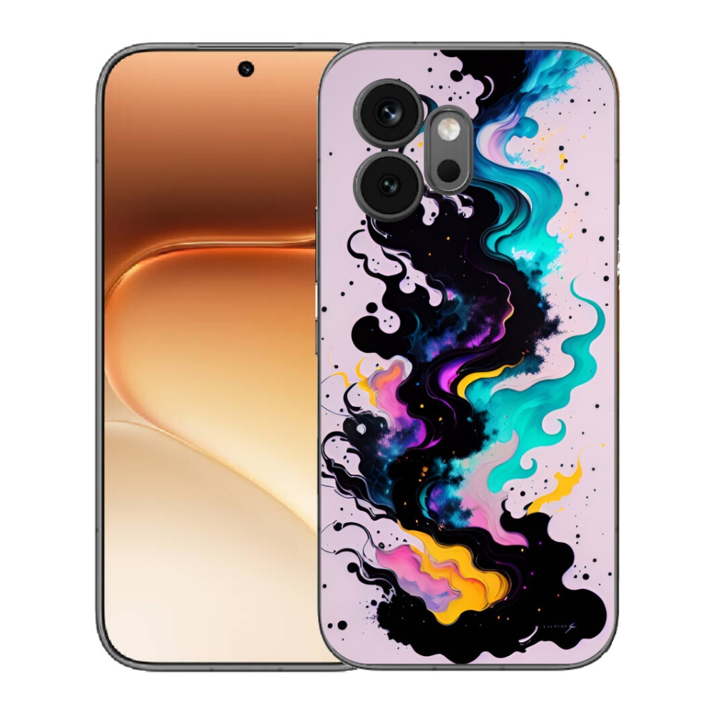 Gelový kryt mmCase na Honor 600 - abstraktní motiv 4